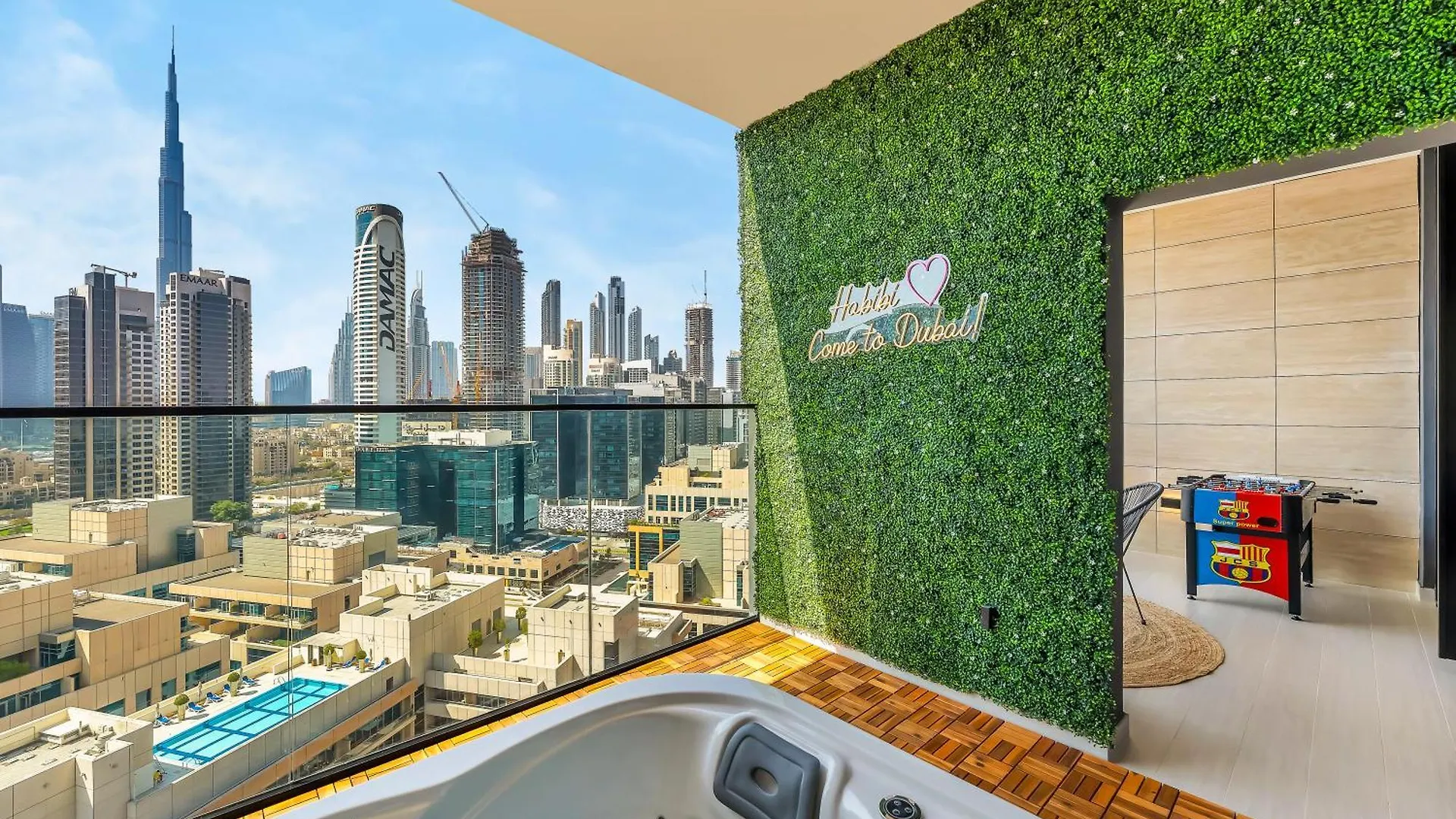 Chic 1Br Burj Khalifa Views Private Jacuzzi Apartment Dubai United Arab Emirates