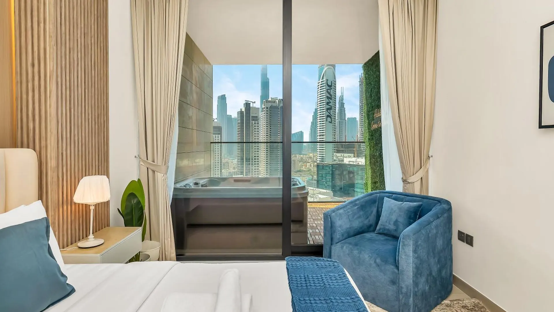 Chic 1Br Burj Khalifa Views Private Jacuzzi Apartment Dubai United Arab Emirates