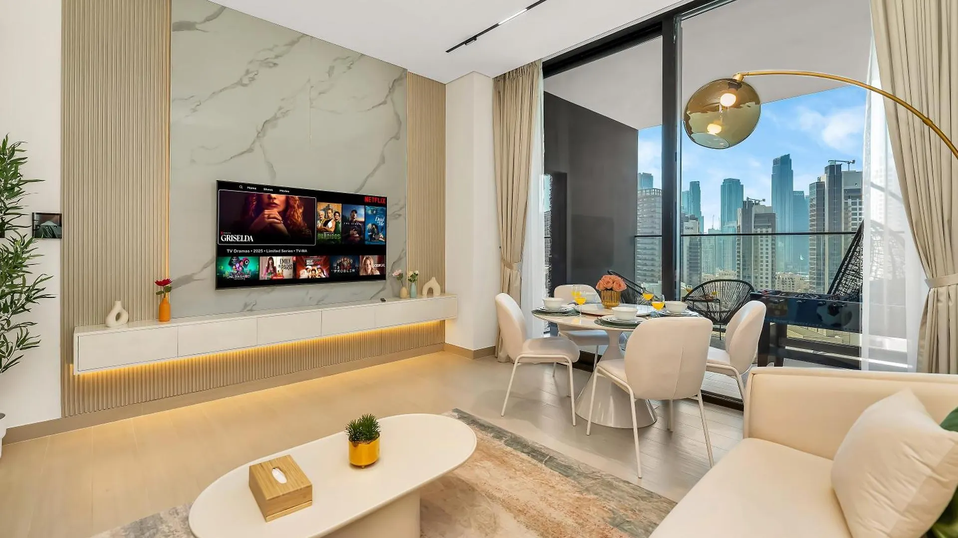 Chic 1Br Burj Khalifa Views Private Jacuzzi Apartman Dubaj 0*,  Egyesült Arab Emírségek